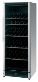 Vestfrost FZ295W Black Steel Wine Cooler (146 Bottles)